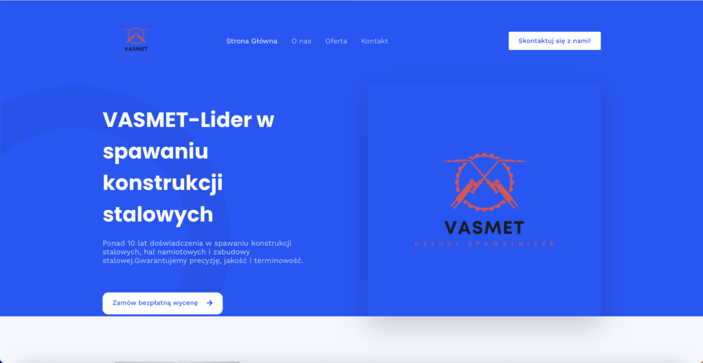 Projekt strony internetowej